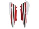 Billige Aprilia RS125 Motorrad Verkleidung 2006-2011 - Weiss Rot Schwarz