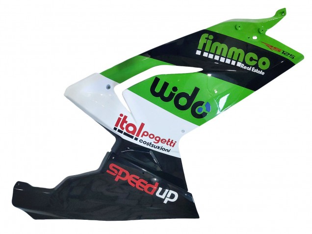 Billige Aprilia RS125 Motorrad Verkleidung 2006-2011 - Grun Weiss Schwarz