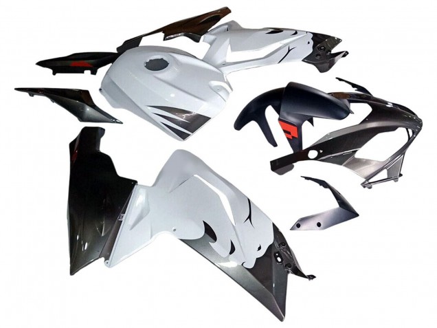 Billige Aprilia RS125 Motorrad Verkleidung 2006-2011 - Weiss Schwarz