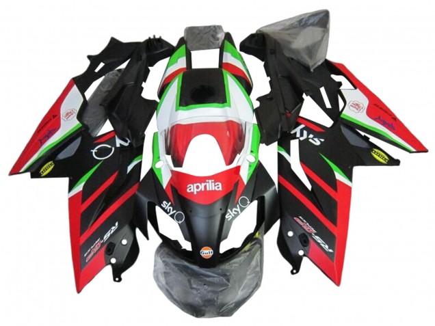 Billige Aprilia RS4 50 125 Motorrad Verkleidung 2012-2019 - Weiss Rot Grun Glanzendes Schwarz