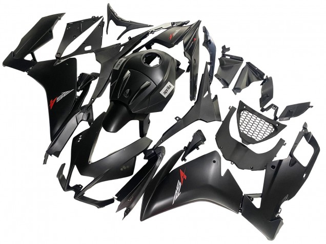 Billige Aprilia RS4 50 125 Motorrad Verkleidung Kit 2012-2019 - Matt Schwarz