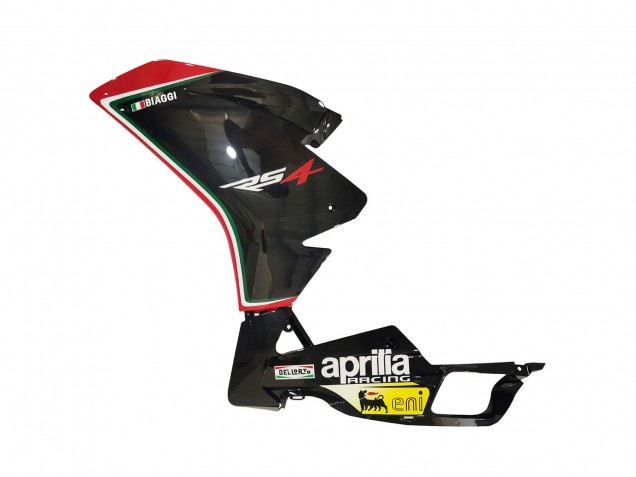 Billige Aprilia RS4 50 125 Motorrad Verkleidung 2012-2019 - Weiss Rot Gelb Glanzendes Schwarz