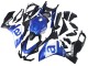 Billige Aprilia RS4 50 125 Motorrad Verkleidung 2012-2018 - Blau Weiss Matt Schwarz