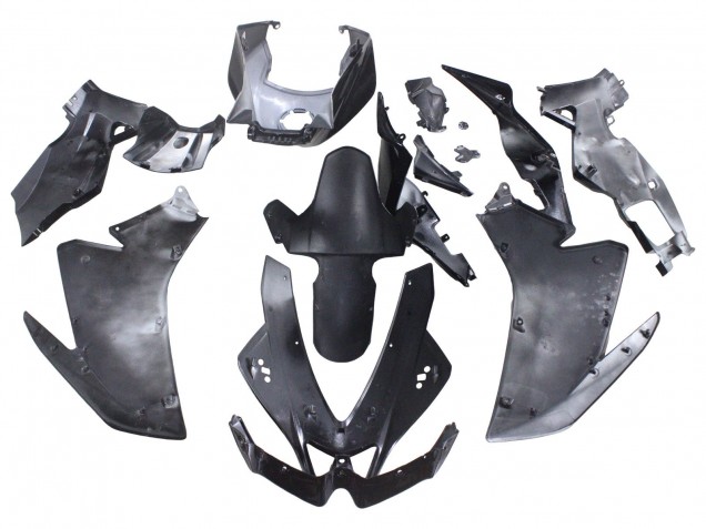 Billige Aprilia RS4 50 125 Motorrad Verkleidung 2012-2019 - Glanzendes Schwarz
