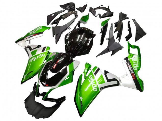Billige Aprilia RS4 50 125 Motorrad Verkleidung 2012-2019 - Weiss Grun Glanzendes Schwarz