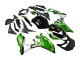 Billige Aprilia RS4 50 125 Motorrad Verkleidung 2012-2019 - Weiss Grun Glanzendes Schwarz