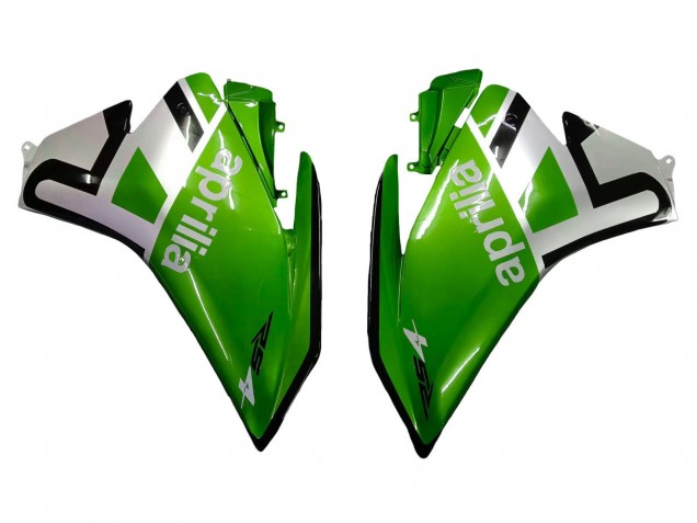 Billige Aprilia RS4 50 125 Motorrad Verkleidung 2012-2019 - Weiss Grun Glanzendes Schwarz