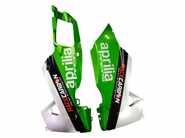 Billige Aprilia RS4 50 125 Motorrad Verkleidung 2012-2019 - Weiss Grun Glanzendes Schwarz