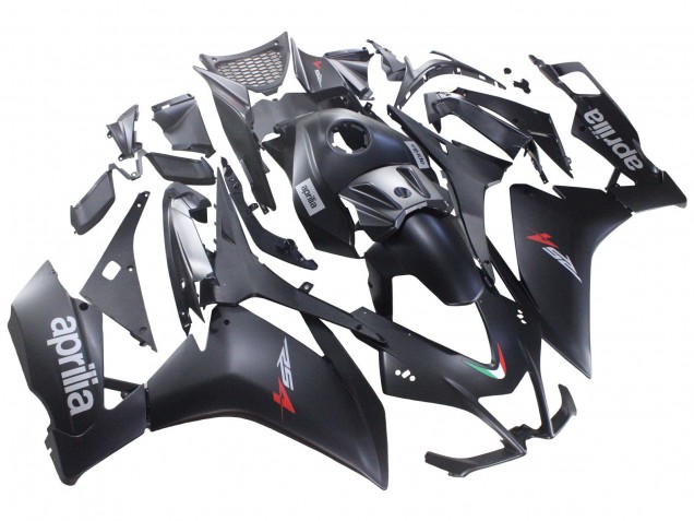 Billige Aprilia RS4 50 125 Motorrad Verkleidung 2012-2019 - Matt Schwarz