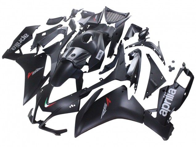 Billige Aprilia RS4 50 125 Motorrad Verkleidung 2012-2019 - Matt Schwarz