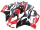 Billige Aprilia RS4 50 125 Motorrad Verkleidung 2012-2019 - Rot Glanzendes Schwarz