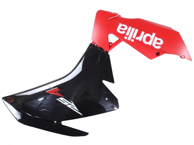 Billige Aprilia RS4 50 125 Motorrad Verkleidung 2012-2019 - Rot Glanzendes Schwarz