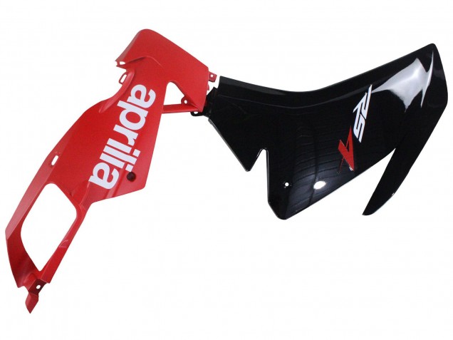 Billige Aprilia RS4 50 125 Motorrad Verkleidung 2012-2019 - Rot Glanzendes Schwarz