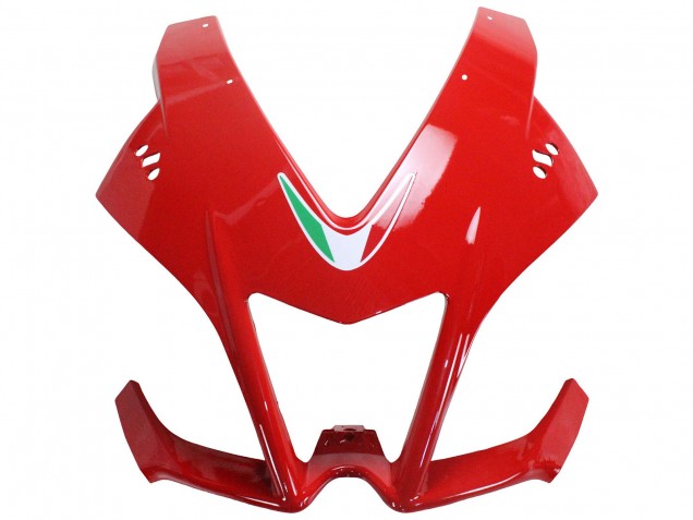 Billige Aprilia RS4 50 125 Motorrad Verkleidung 2012-2019 - Rot Glanzendes Schwarz