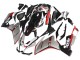 Billige Aprilia RS4 50 125 Motorrad Verkleidung 2012-2019 - Silber Rot Glanzendes Schwarz