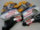 Billige Honda CBR600 F4i Motorrad Verkleidung 2004-2007 - Gelb Blau Weiss Schwarz Nastro Azzurro