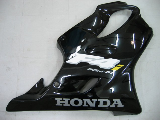 Billige Honda CBR600 F4i Motorrad Verkleidung 2004-2007 - Glanzendes Schwarz