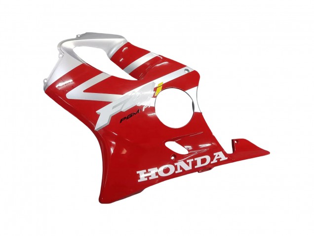 Billige Honda CBR600 F4i Motorrad Verkleidung 2004-2007 - Silber Rot