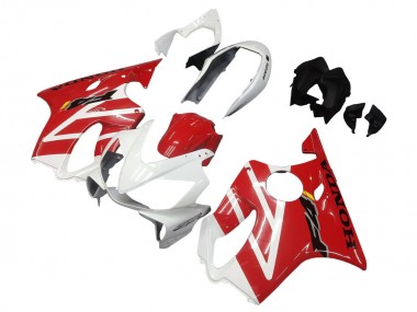 Billige Honda CBR600 F4i Motorrad Verkleidung 2004-2007 - Weiss Rot