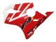 Billige Honda CBR600 F4i Motorrad Verkleidung 2004-2007 - Weiss Rot
