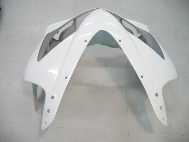 Billige Honda CBR600 F4i Motorrad Verkleidung 2004-2007 - Weiss Glanzendes Schwarz