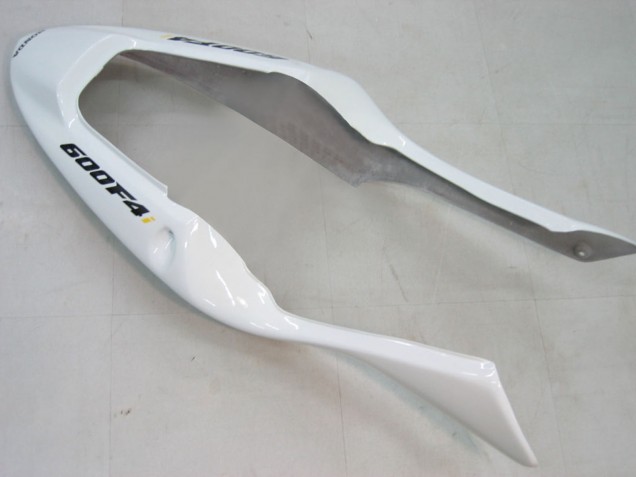 Billige Honda CBR600 F4i Motorrad Verkleidung 2004-2007 - Weiss Glanzendes Schwarz