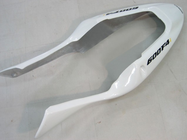 Billige Honda CBR600 F4i Motorrad Verkleidung 2004-2007 - Weiss Glanzendes Schwarz