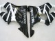 Billige Honda CBR600 F4i Motorrad Verkleidung 2004-2007 - Weiss Glanzendes Schwarz