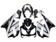 Billige Honda CBR600 F4i Motorrad Verkleidung 2004-2007 - Weiss Glanzendes Schwarz