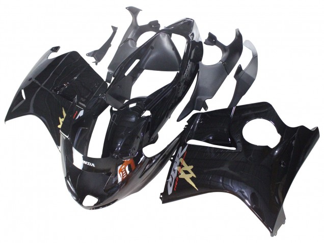 Billige Honda CBR1100XX Blackbird Abs Motorrad Verkleidungen 1996-2007 - Glanzendes Schwarz