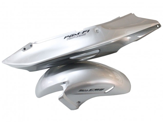 Billige Honda CBR1100XX Blackbird Motorrad Verkleidung 1996-2007 - Silber Grau