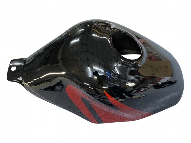 Billige Honda CBR600 F2 Motorrad Verkleidung 1991-1994 - Orange Glanzendes Schwarz