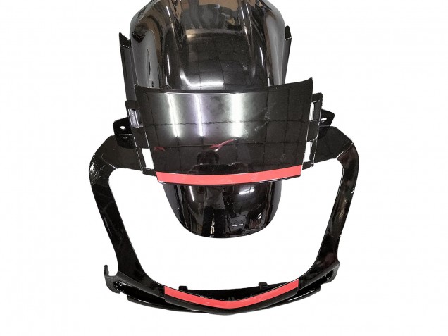 Billige Honda CBR600 F3 Motorrad Verkleidung Kit 1997-1998 - Rot Glanzendes Schwarz