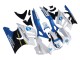 Billige Honda CBR600 F3 Motorrad Verkleidung 1997-1998 - Weiss Blau Glanzendes Schwarz
