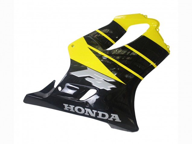 Billige Honda CBR600 F4 Motorrad Verkleidung 1999-2000 - Gelb Glanzendes Schwarz