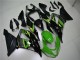 Billige Kawasaki ZX6R Motorrad Verkleidung 2013-2018 - Grun Gelb Glanzendes Schwarz Matt Schwarz