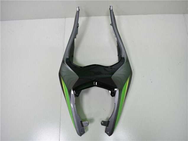 Billige Kawasaki ZX6R Motorrad Verkleidung 2013-2018 - Grun Gelb Glanzendes Schwarz Matt Schwarz