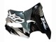 Billige Honda CBR900RR 893 Motorrad Verkleidung 1992-1993 - Silber Glanzendes Schwarz