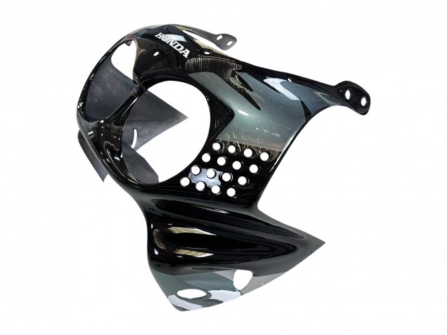 Billige Honda CBR900RR 893 Motorrad Verkleidung 1992-1993 - Silber Glanzendes Schwarz