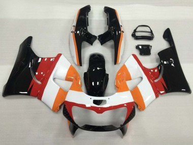 Billige Honda CBR900RR 893 Motorrad Verkleidung 1994-1995 - Orange Weiss Rot Glanzendes Schwarz
