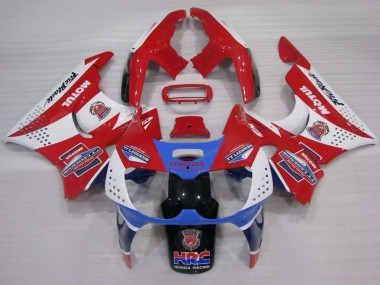 Billige Honda CBR900RR 893 Motorrad Verkleidung 1994-1995 - Weiss Rot Hellblau Motul