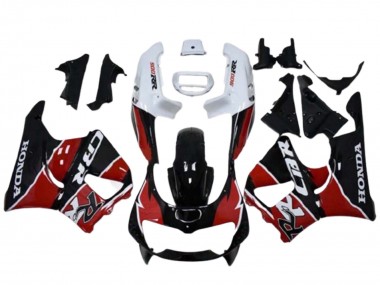Billige Honda CBR900RR 893 Motorrad Verkleidung 1996-1997 - Weiss Rot Glanzendes Schwarz