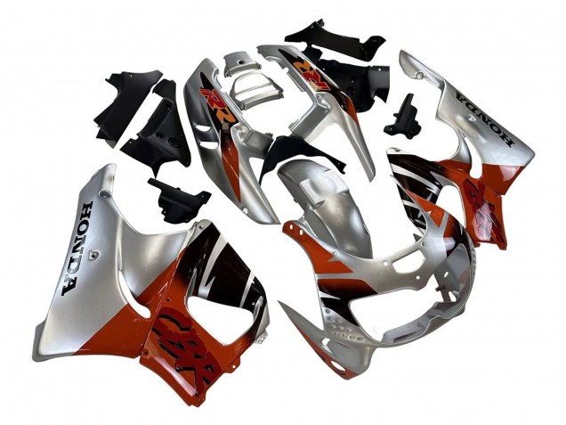 Billige Honda CBR900RR 893 Motorrad Verkleidung 1996-1997 - Silber Rot Glanzendes Schwarz