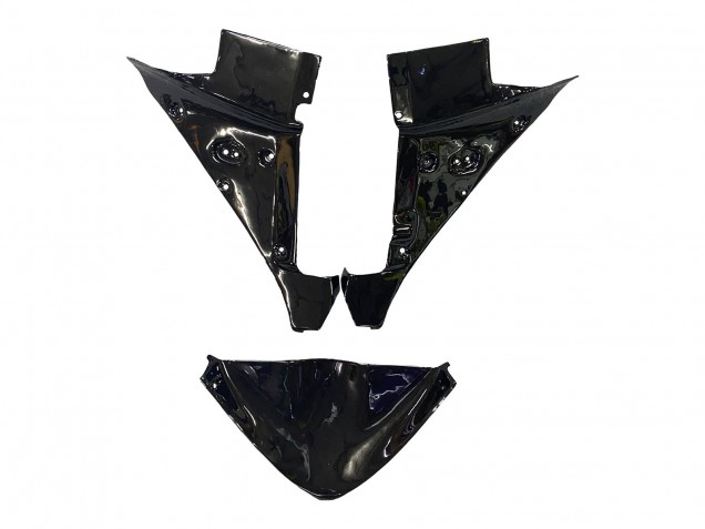 Billige Honda CBR900RR 919 Motorrad Verkleidung 1998-1999 - Glanzendes Schwarz Weiss Aufkleber