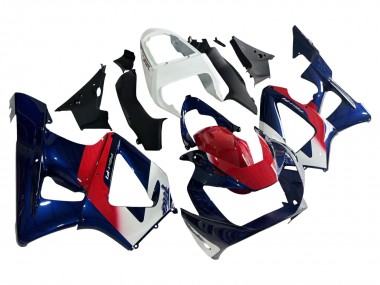 Billige Honda CBR900RR 929 Motorrad Verkleidung 2000-2001 - Weiss Rot Blau