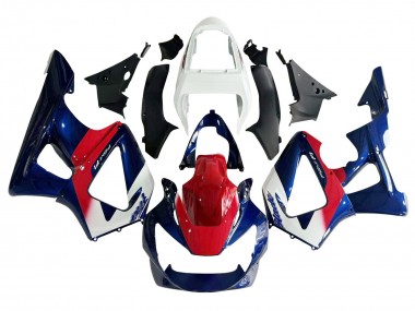 Billige Honda CBR900RR 929 Motorrad Verkleidung 2000-2001 - Weiss Rot Blau