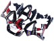 Billige Honda CBR900RR 929 Motorrad Verkleidung 2000-2001 - Rot Weiss Glanzendes Schwarz PlayStation 2