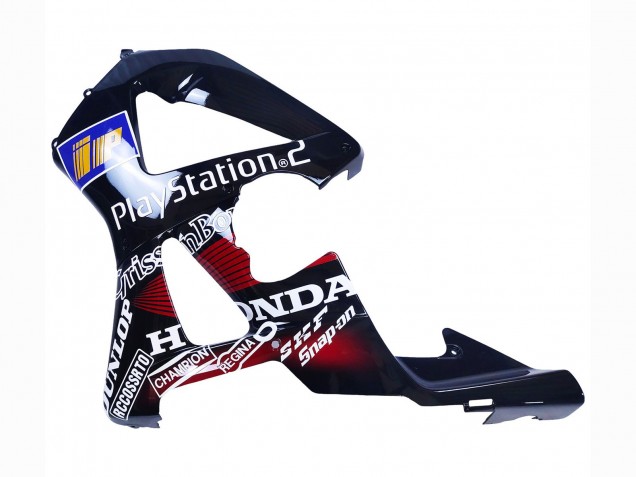 Billige Honda CBR900RR 929 Motorrad Verkleidung 2000-2001 - Rot Weiss Glanzendes Schwarz PlayStation 2