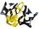 Billige Honda CBR900RR 929 Motorrad Verkleidung 2000-2001 - Gelb Glanzendes Schwarz