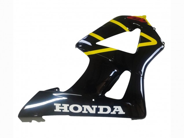 Billige Honda CBR900RR 929 Motorrad Verkleidung 2000-2001 - Gelb Glanzendes Schwarz
